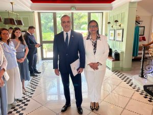 Consul dominicana en Marsella Ana Báez