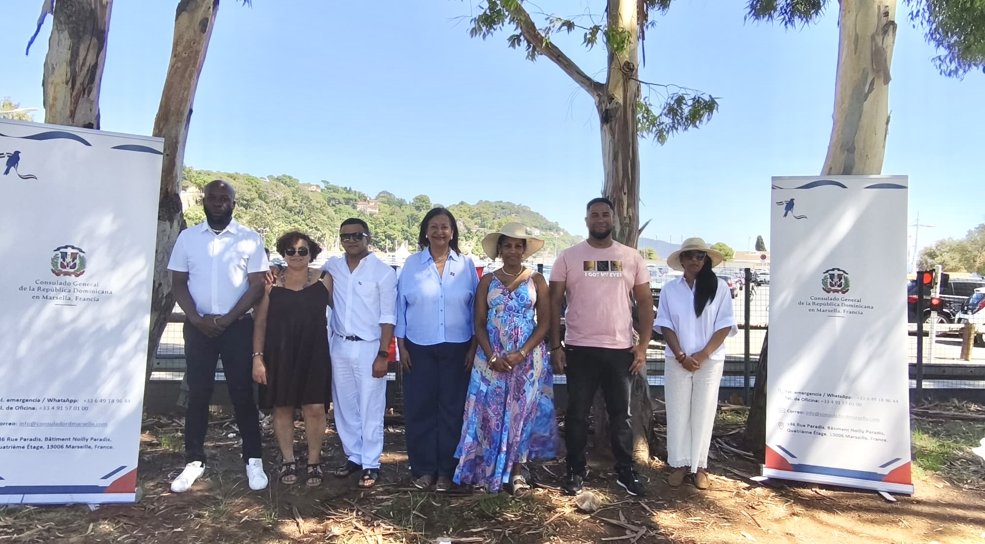 consulado dominicano en marsella- Ana Báez- consul dominicana en marsella